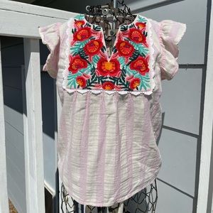 THML short sleeve blouse